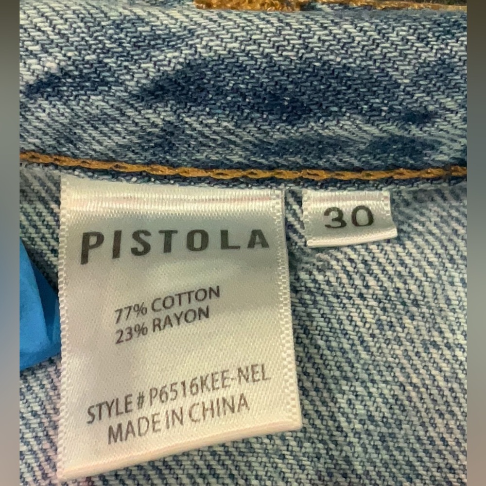 High-Rise Wide-Leg Light Wash Jeans - Light Blue - Picture 4 of 4